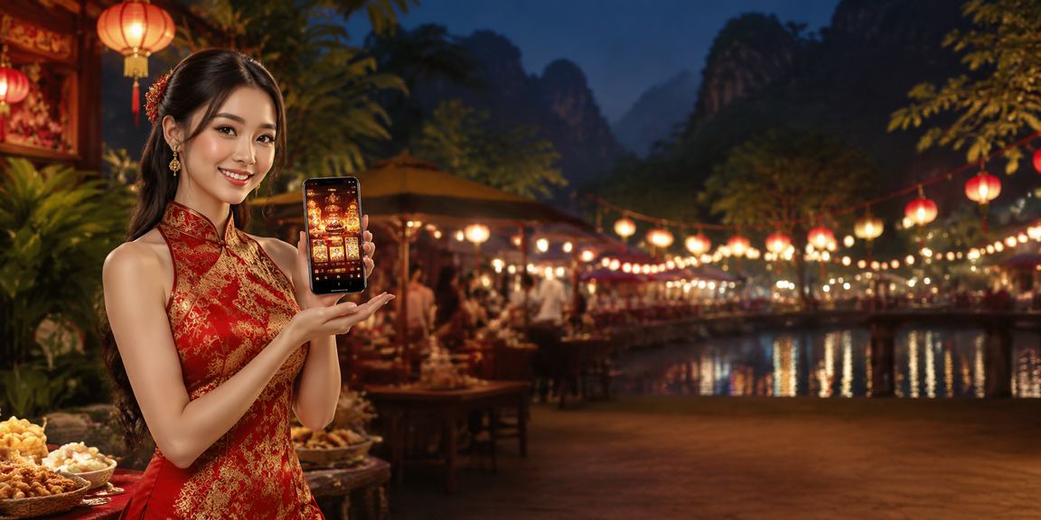 Cảnh đêm sông nước Ninh Bình kết hợp thưởng thức casino trên di động